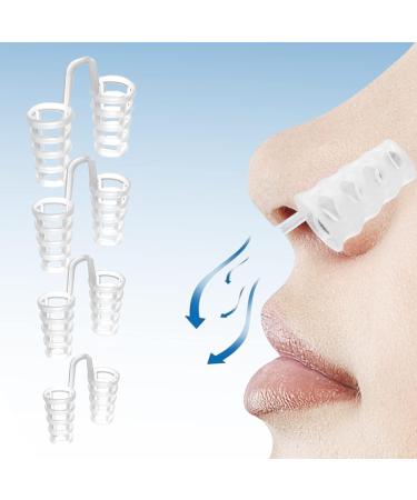 Yuzhou 8 PCS Silicone Nose Vents - Anti Snoring Clips & Nasal Dilators for Snore Relief - Buy Online on GoSupps.com