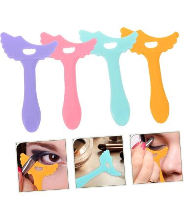 Angoily Pochoirs Pour Eyeliner Et Fard Paupi res 4 Pi ces En Silicone Flexible Multifonction Pour Maquillage Des Yeux Niveau G n ral Usage Quotidien Compact - Buy Online on GoSupps.com