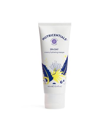 Nutricentials Spa Day Creamy Hydrating Masque 3.4 Fl. Oz - Soothe Moisturize and Improve Skin Tone with Cactus and Pine Cone Extracts - Nourishing Formula for Radiant and Healthy-Glowing Complexion