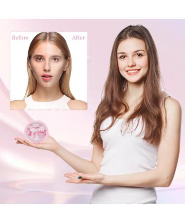 Horuili Face Oil Controlling Powder Face Setting Powder Makeup Powder Fixer Oil Control Face Pressed Powder Face Setting Powder Matte Long-Lasting (Pink) - Buy Online on GoSupps.com