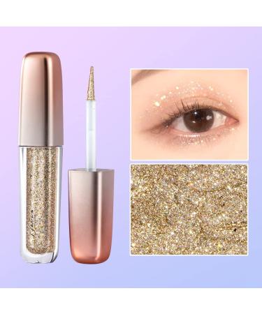 HEXZE Liquid Glitter Eyeshadow - Metallic Sparkle Long-Lasting Waterproof Eye Makeup | 2g L08 - Buy Online on GoSupps.com