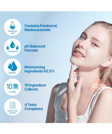 ETUDE SoonJung Hydro Barrier Cream 2.54 fl. Oz | Moisturizing & Soothing Non-Comedogenic Face Cream | Hypoallergenic & Fragrance-Free Skincare - Buy Online on GoSupps.com