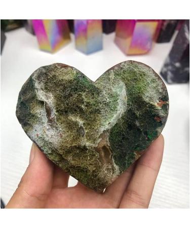 for Natural Heart-Shaped Amethyst Quartz Crystal Cluster Specimen Decor Crystal Quality Gem Home Decor - Buy Online on GoSupps.com