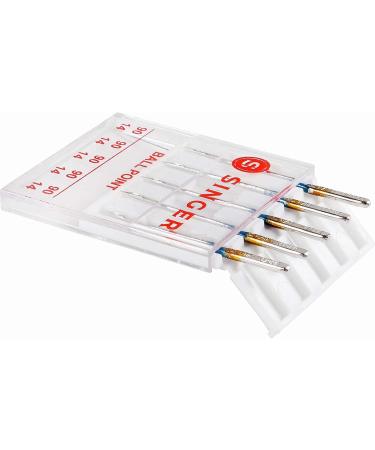 SINGER Ball Point Sewing Machine Needles Size 90/14 - Pack of 5 - Buy Online on GoSupps.com