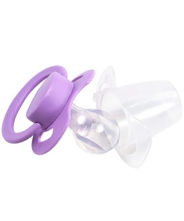 LittleForBig Bigshield Generation-II Adult Pacifier in Purple - Comfortable and Durable - Buy Online on GoSupps.com