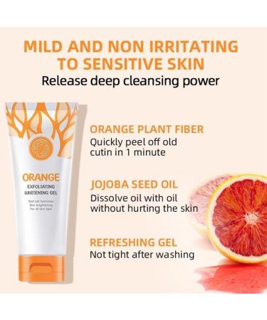 Kwiphiny Gmeelan Orange Exfoliating Whitening Gel Gmeelan Orange Exfoliating Gel Face Whitening 2 stuks 2pcs - Buy Online on GoSupps.com