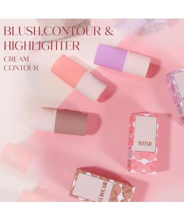 LXZJJM Matte Blush Stick with Dewy Finish - Long-Lasting Easy Application for Contouring and Highlighting - Perfect for Fair Beginners (02 6.8 g (0.239 oz)) 02 6.8 g (Pack of 1) - Buy Online on GoSupps.com