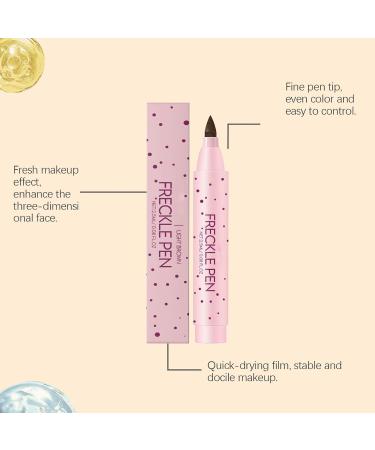  Misaakoeq Freckle Pencil - 3.5g Freckle Makeup Pencils | Realistic Natural Quick-Drying Makeup for Special Occasions Costumes and Facial Beauty Practice - Buy Online on GoSupps.com