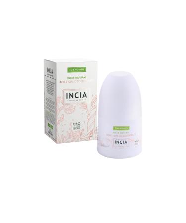 Incia Natural Deodorant | Aluminum Free Deodorant for Women | Sensitive Fresh Unscented |Cruelty Free Paraben Free Natural Fragrance| (Pack of 1) Women 1.76 Fl Oz (Pack of 1)