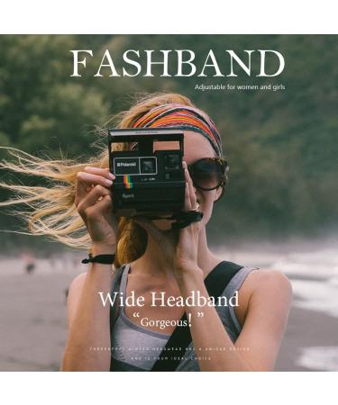 Shop Vintage Elastic Flower Hair Straps | 3-Piece Women's & Girls' Headwraps for Yoga & Fashion Accessories - Buy Online on GoSupps.com