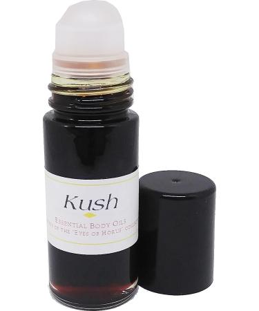 Kush Scented Body Oil Fragrance Roll-On - Dark Brown - 1 oz. - ID#23013 1 Fl Oz (Pack of 1)