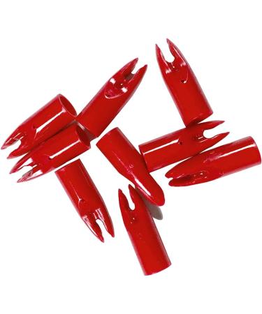 50pcs Arrow Nocks Archery Replacement Plastic Nocks for 7mm Arrow Shaft - Red - Buy Online on GoSupps.com