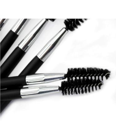 Durable Eyelash Brushes Eyebrow Brush Dual Head Mascara Wands Applicator Eyelash Comb Brushes Makeup Tool Barukra - Buy Online on GoSupps.com