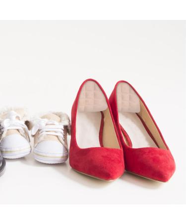 Beavorty Gel Heel Pads for Women - 4 Pairs Breathable Insole Inserts & Cushions for Comfortable Shoes - Buy Online on GoSupps.com