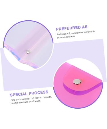 Ipetboom Nail Art Card Holder Manicure Art Plate Holder Multi-card Position Bag Nail Art Stamping Bag Nail Stencils Nail Art Organizer Nail Art Pouch Printing Storage Bag Pink As 19x14.5cm Pink - Buy Online on GoSupps.com