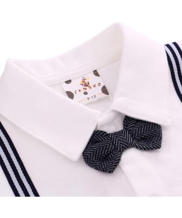 Famuka Baby Boy Suit Baptism Wedding Party White 9-12 Months - Buy Online on GoSupps.com