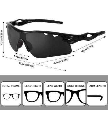 Jostift 3-Piece Sports Sunglasses Set | Polarized Bicycle & Running Glasses for Men & Women - Shop Internationally! - Buy Online on GoSupps.com