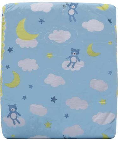 LittleForBig Adult Brief Diapers | Printed ABDL Diapers - 10 Pack Blue | Comfortable & Discreet Adult Baby Supplies - Buy Online on GoSupps.com