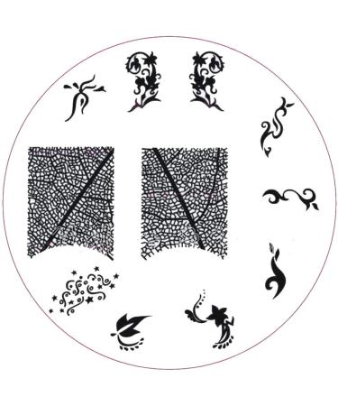 STAMPING STENCIL # A-20 Skeleton Leaves