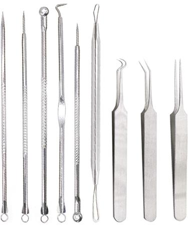 Acne Needle Pimple Blackhead Remover Tool Needles for Squeezing Tools Spoon for Face Cleaning Comedone Extractor Pore Cleaner (Color : Style 7) - Buy Online on GoSupps.com