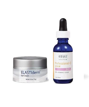 Obagi Medical ELASTIderm Eye Cream and Professional C Serum 20% Vitamin C Facial Serum