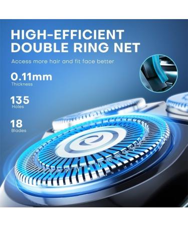 Head Shaver for Men - Rechargeable Waterproof Electric Razor & Beard Trimmer | Fast Charging USB Shaving Machine - Buy Online on GoSupps.com