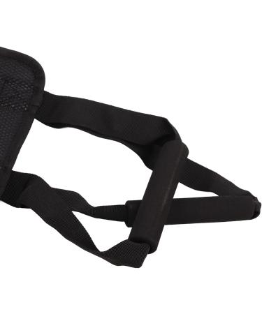 Natudeco Black Transfer Belt - Double Handle Breathable Oxford Fabric Ideal for Patient Lifting & Elderly Care - Buy Online on GoSupps.com