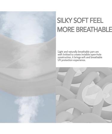 SayWow Women's Fingerless Gloves for Driving and UV Protection - Grey | UPF 50 - Buy Online on GoSupps.com