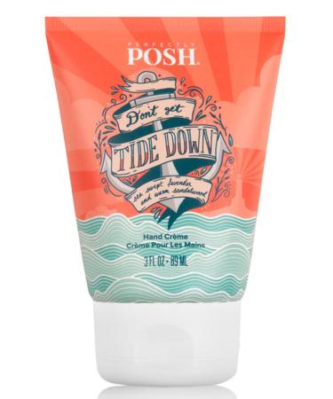 Perfectly Posh Don't Get Tide Down Hand Cream - Sandalwood and Lavender