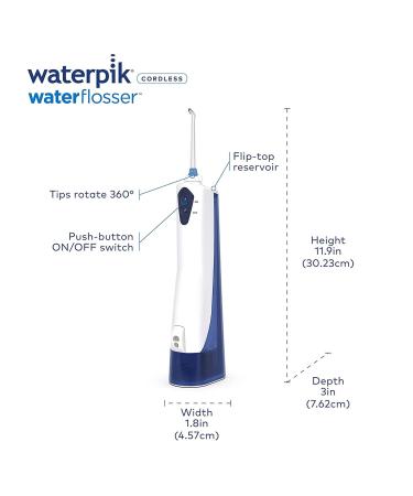 Waterpik Cordless Water Flosser WP-360 | ADA Accepted | Best International Shipping - Buy Online on GoSupps.com