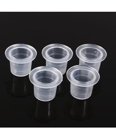 Plastic Material Small TattooInk Cups Disposable Ink Cup Cup Pigment Cups White 100Pcs for Holding Pigment Professional Artist - Buy Online on GoSupps.com