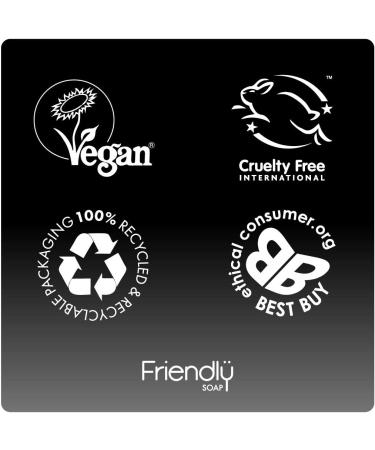  Friendly Soap Friendly Soap Detoxifying Natural Activated Charcoal Soap (Pack of 6) - Buy Online on GoSupps.com