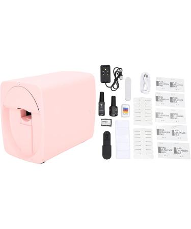 Nail Stamper Printer Portable Infinite Pattern Design 2400 DPI High Definition Color Printing Smart Nail Printer for Travel (Roseate) - Buy Online on GoSupps.com