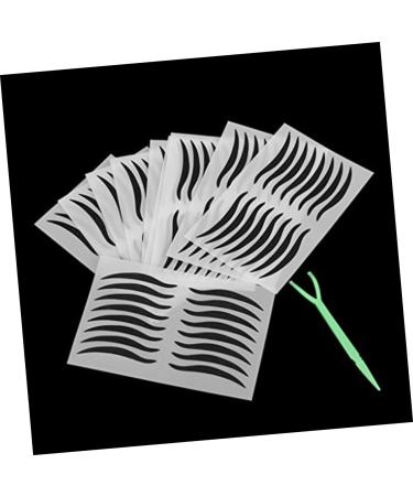TOVINANNA 80 Pairs Eye Make-up Stickers Temporary Eye Liner Makeup Tape Eyeliner Eyeshadow Sticker Waterproof Eyeshadow Stickers Double Eyelid Tape Black Eyeliner Sticker Smoky Make up - Buy Online on GoSupps.com
