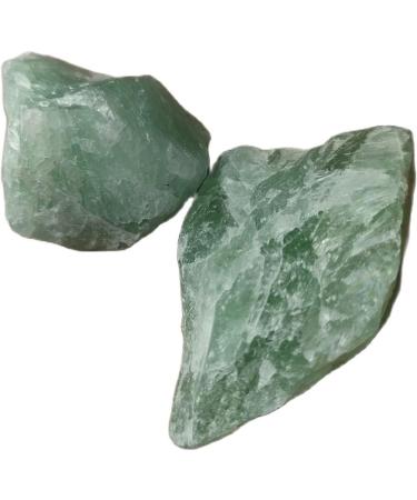 Natural Crystal Rough 2pcs 2-5cm Natural Green Fluorite Crystal Minerals Specimens Rockstone Rough Gemstone Decor - Buy Online on GoSupps.com