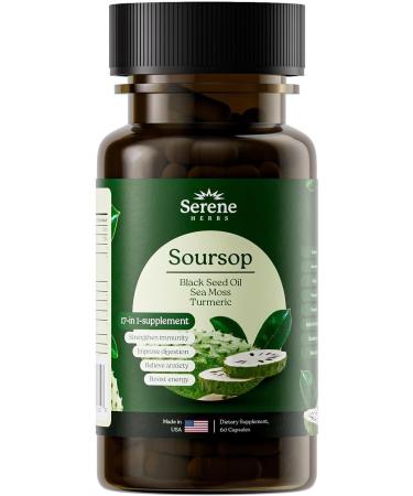 Serene Herbs Cellular Detox Duo Soursop Capsules + 17-1 Capsules - Buy Online on GoSupps.com