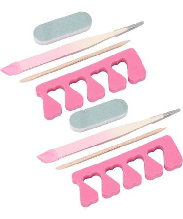 Straight Nail Tweezers Effective Grinding Bar Manicure Pliers Clippers with Finger Separator for Professional Household - Buy Online on GoSupps.com