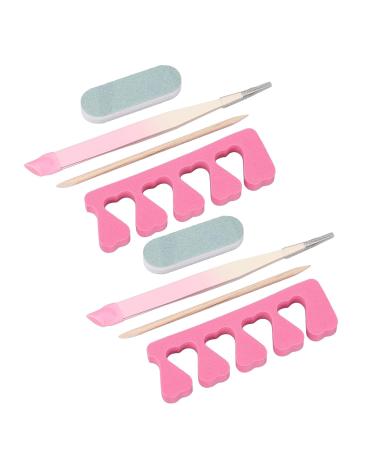 Professional Nipper Clipper Nail Tools Set - Stainless Steel Precision Tweezers Comfortable Sponge Separator & Grinding Rod for Salon Quality Nail Art - International Shipping - Buy Online on GoSupps.com