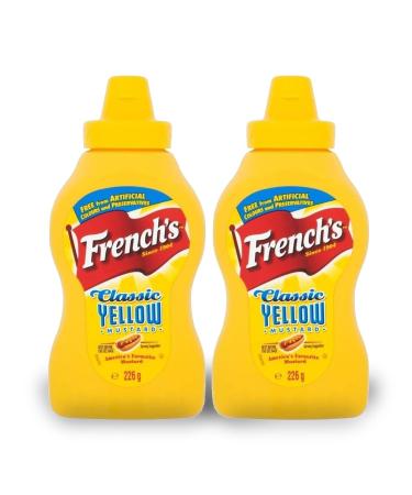 Classic French Yellow Mustard (226g) - 2 Pack