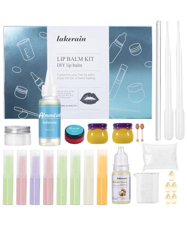 Natural Shea Butter Lip Balm Kit Handmade Crafts for Girls | DIY Lip Balm & Lip Mask Making | Includes Tubes Beeswax & Essential Oils - Buy Online on GoSupps.com