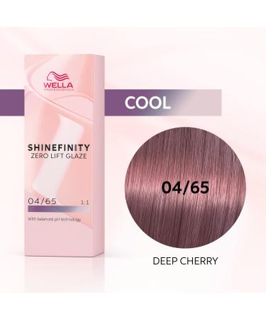 Shinefinity 04/65 Deep Cherry Hair Color - 60ml Shade | International Shipping Available - Buy Online on GoSupps.com