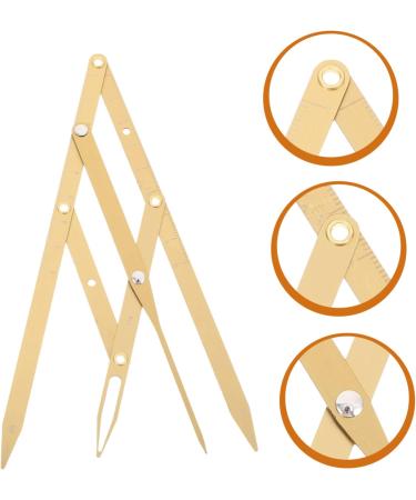 Angoily 1pc Second Generation Scale Scissors Gold Ratio Eyebrow Measuring Ruler Golden Ratio Ruler Stainless Steel Eyebrow Ruler Eyebrow Positioning Tool Eyebrow Measuring Rulers Mold 25x5x0.6cm Golden - Buy Online on GoSupps.com