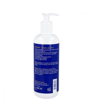 Allergika Lipolotio Urea 5% F 500 ml - Hydrating Body Lotion for Dry Skin | Shop Internationally - Buy Online on GoSupps.com