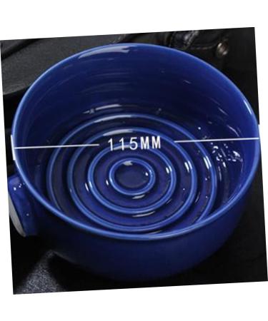 Vintage Ceramic Shaving Soap Container - Travel Shell Bowl for Shaving Brush | Old Fashioned Shaving Accessories Online - Buy Online on GoSupps.com