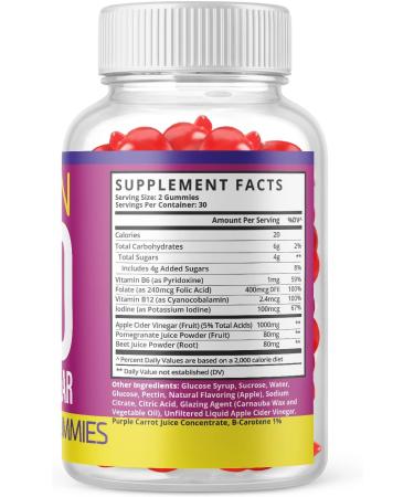 ACV Burn Keto Gummies - Powerful ACV Burn Keto Gummy Bears (1 Pack) - Buy Online on GoSupps.com