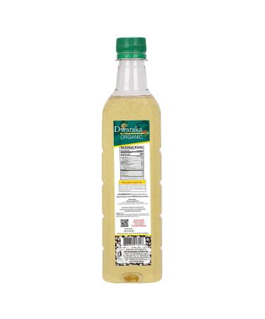 Dwaraka Organic Cold Pressed Castor Oil 16.9 Fl Oz - 500 ML | Healthy Non-GMO All-Natural Organic Castor Oil - Buy Online on GoSupps.com