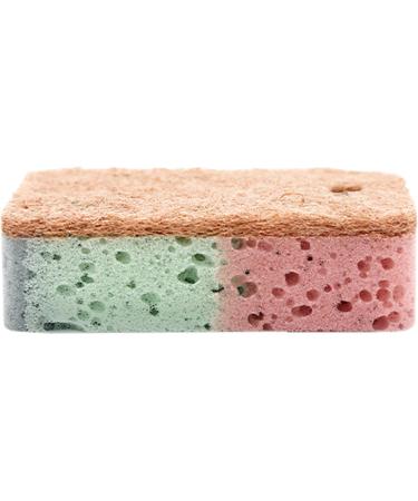 Muloo 1/5Pack Kitchen Cleaning Sponges Double Sided Scouring Pad Wipe Dishwashing Sponges Cloth for Easy Dishwashing B# - Buy Online on GoSupps.com