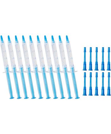 Pevor 10Pcs Teeth Whitening Gel Refills 35% Carbamide Peroxide Bleaching Gel Teeth Whitener Gel Kit Works with Teeth Whitening LED Light and Trays (10 X 3ML) - Buy Online on GoSupps.com