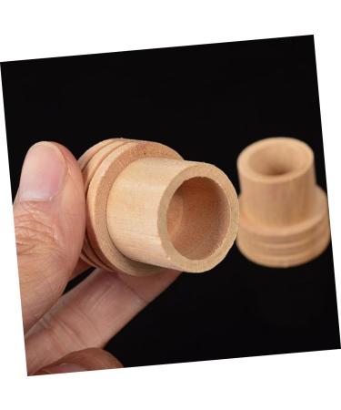 Gatuida 100 StK Moxa Fire Extinguisher - Moxibusstation & Moxibustion Massage Fire Protection Accessories - Ai ZHU Wooden Rollers - Buy Online on GoSupps.com