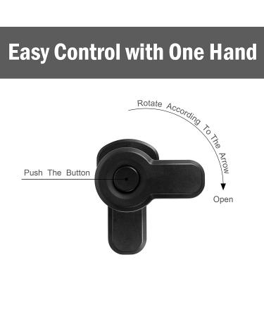 Mum & Cub 5 Pack Stove Knob Covers  Universal Kitchen Stove Knob Cover Comes with 1 Oven Lock  Gas Stove Knob Protection Locks for Child Baby Kids Safety  Black - Buy Online on GoSupps.com